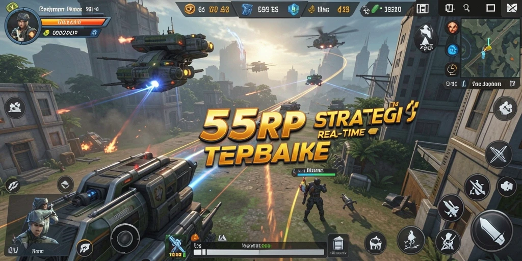 Tampilan gameplay seru dan menegangkan dari 55RP