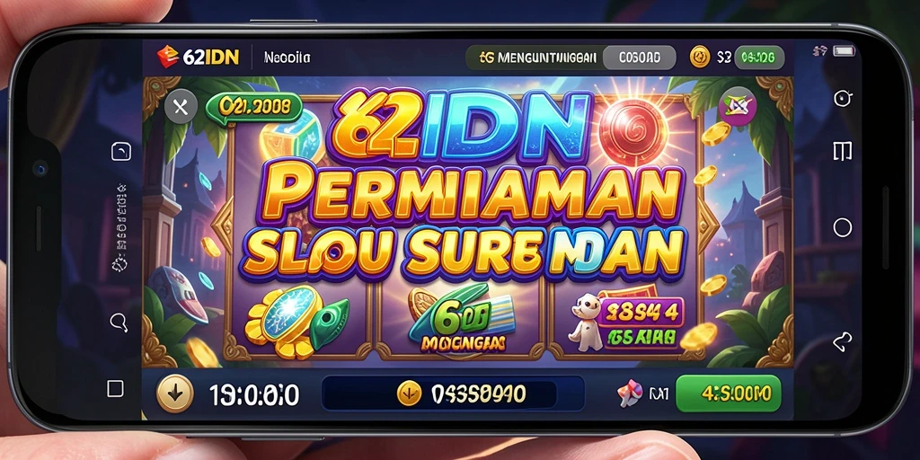 Tangkapan layar menunjukkan gameplay seru dalam permainan Slot 62IDN.