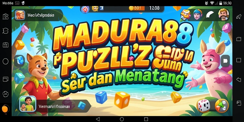 Tangkapan layar MADURA88 menampilkan gameplay Puzzle yang menantang.