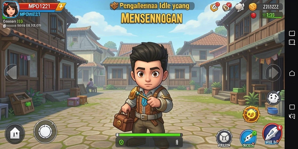 Menampilkan gameplay santai dan strategi dalam MPO1221.