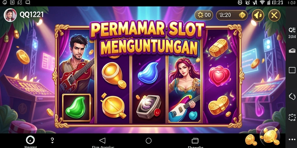 Tampilan gameplay menarik dari QQ1221 dengan slot yang memikat.