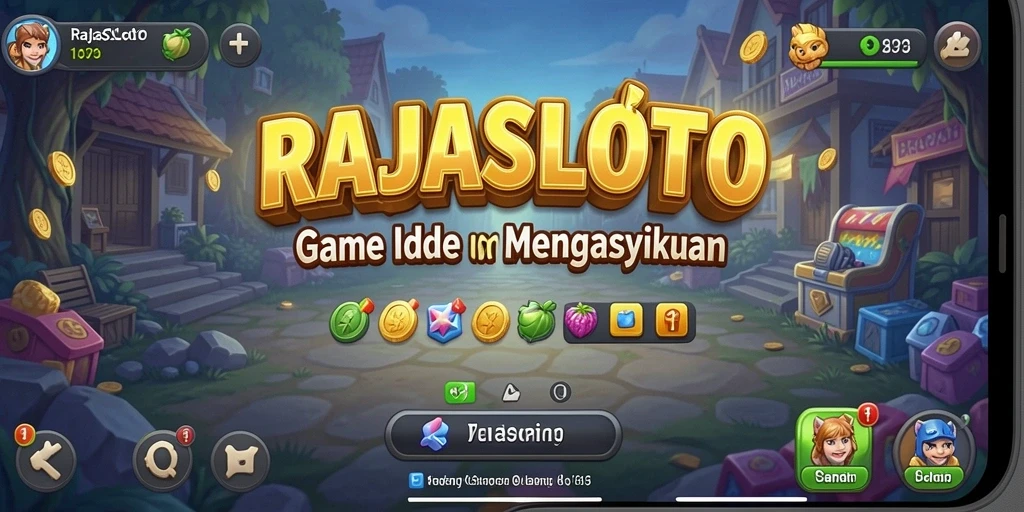 Tampilan screenshot RAJASLOTO dengan gameplay Idle yang menyenangkan.