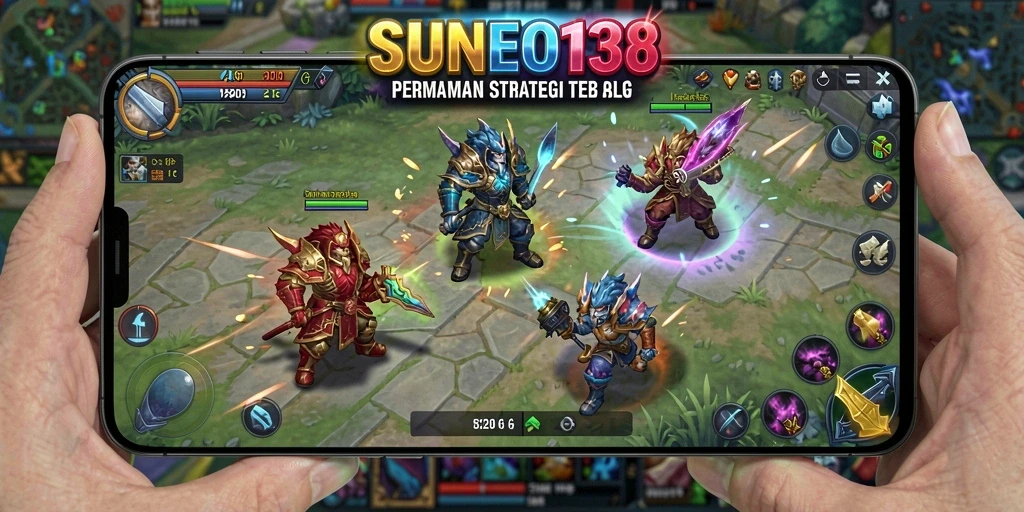 Tampilan aksi seru dalam gameplay SUNEO138.
